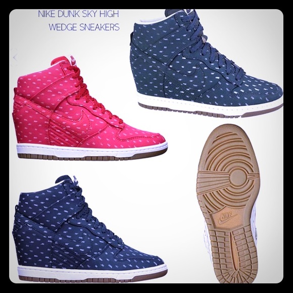 Nike Dunk Sky High Wedge Sneakers
