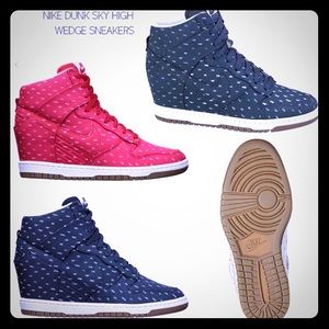 Nike Dunk Sky High Wedge Sneakers
