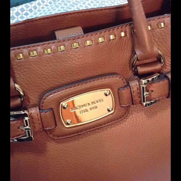 LIMITED🕥SALE!🎀Camel tone Leather Whipped Hamiltn - Picture 3 of 3