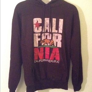 California Black Hoodie