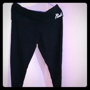 Victoria secret PINK Folder waist yoga leggings