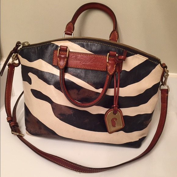 Dooney & Bourke cow hide purse