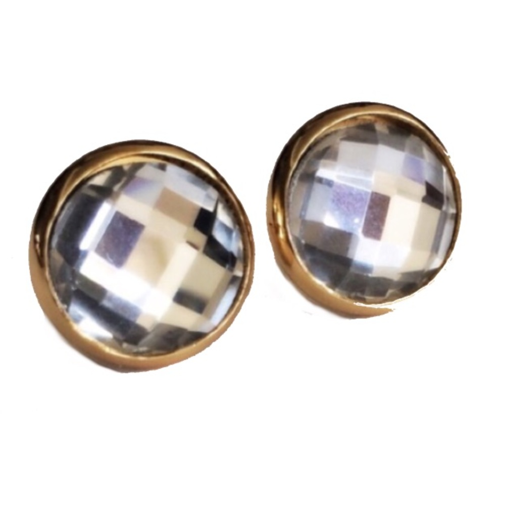 3 for 15🎀Crystal gold earrings