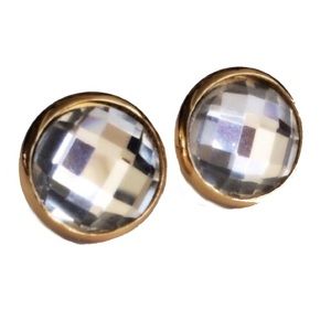 3 for 15🎀Crystal gold earrings