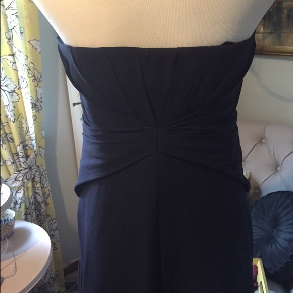 ANN TAYLOR SILK GEORGETTE DRESS - Picture 3 of 5