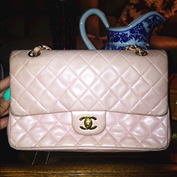 AUTHENTIC CHANEL CLASSIC FLAP MEDIUM 2.55 BAG