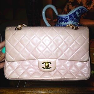 AUTHENTIC CHANEL CLASSIC FLAP MEDIUM 2.55 BAG