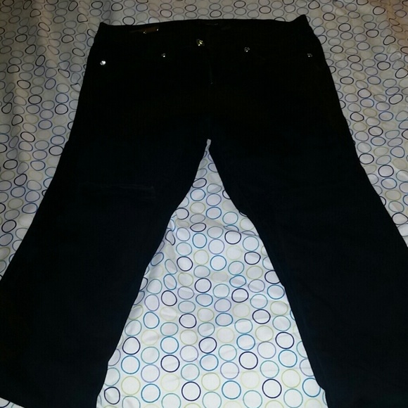 Black bebe denim