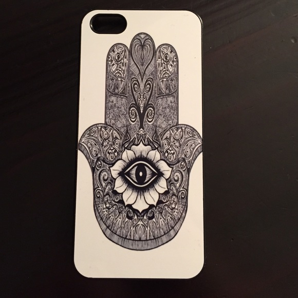 Hamsa with evil eye case for iPhone 5/5s