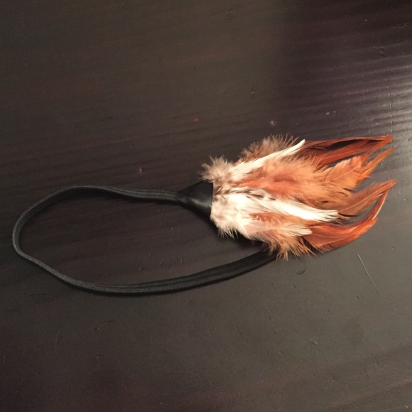 Feather headband