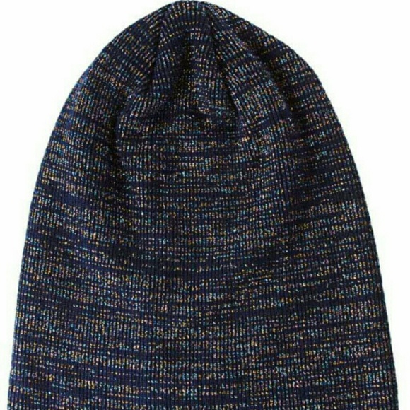 ASOS Metallic Knit Beanie - Picture 2 of 3