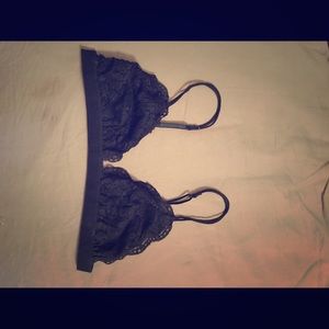 Urban Outfitters black lace bralette