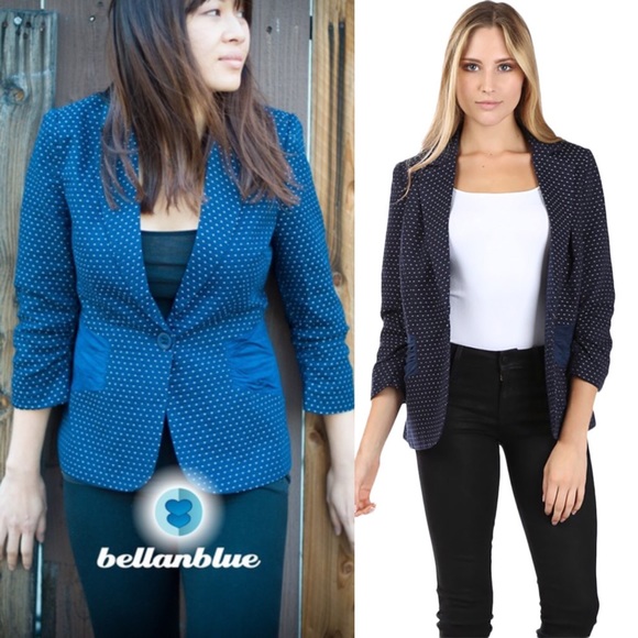 💠💠The CARLIE RAE suede jacket - NAVY