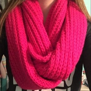 Pink Abercrombie scarf