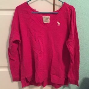 Pink Abercrombie sweater