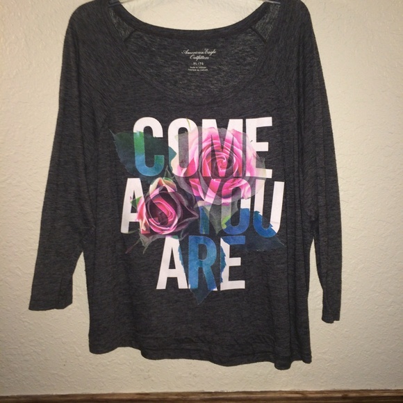 COME AS YOU ARE shirt