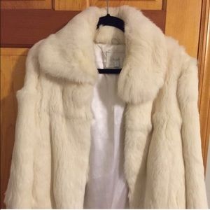 Aqua authentic Rabbit Fur jacket