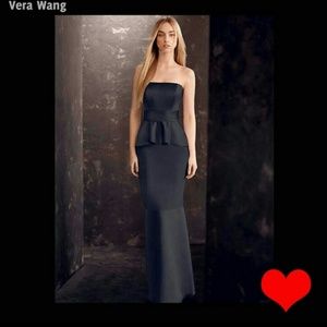 Vera Wang Peplum Dress