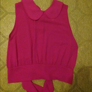 Pink blouse