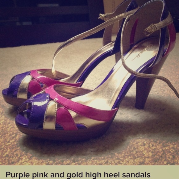 Cute pink high heels