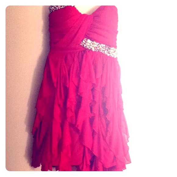 DEB Red prom /HC dress