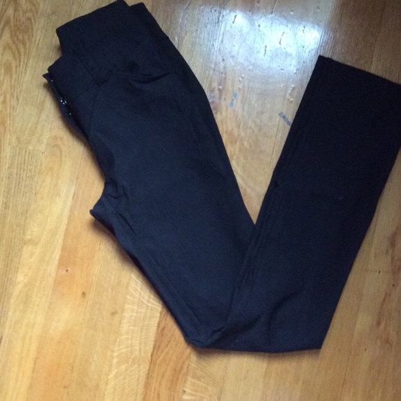 black pants