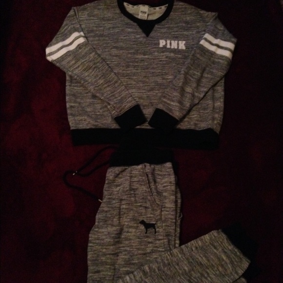 PINK Victoria's Secret Outerwear - Pink sweat suit