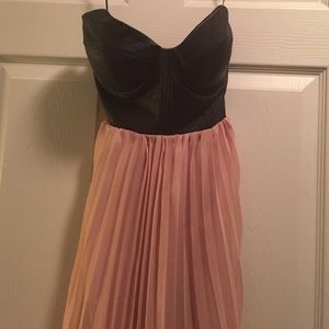 Reverse bralette dress