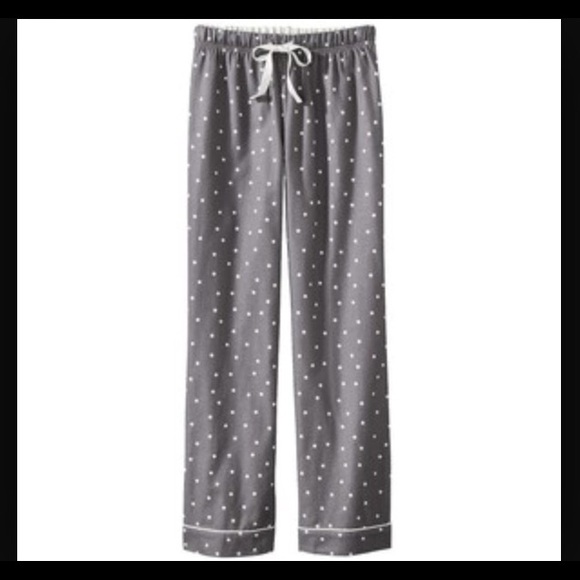 Grey flannel pj pants