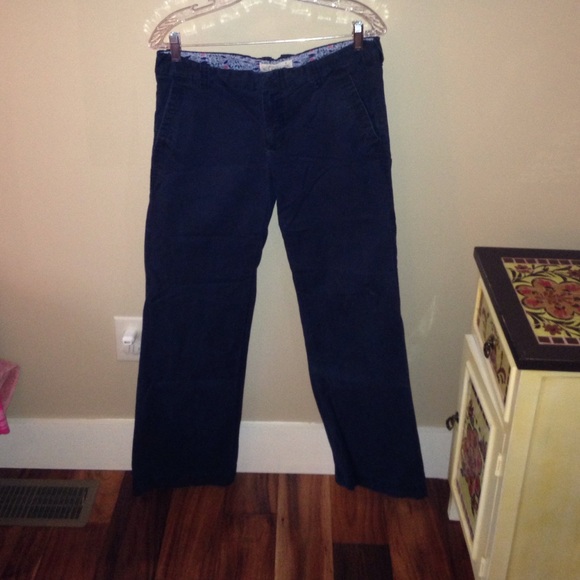 Old Navy. Dusty dark blue pants.