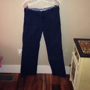 Old Navy. Dusty dark blue pants.