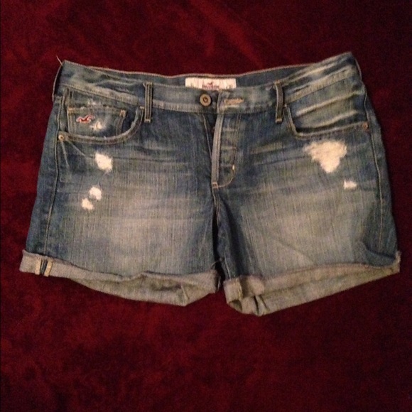 Hollister denim shorts