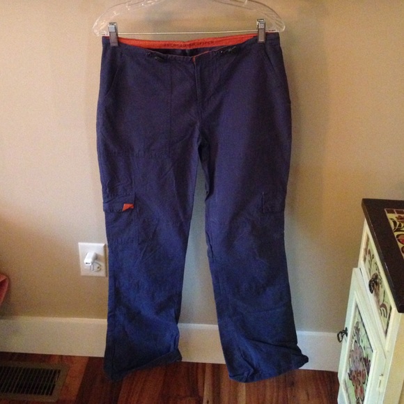 Blue light weight pants. Abercrombie.