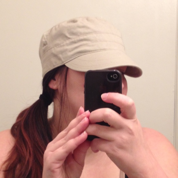 Khaki Ladies Cap/Hat