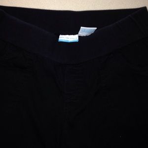 Black Maternity Capris. Size M.