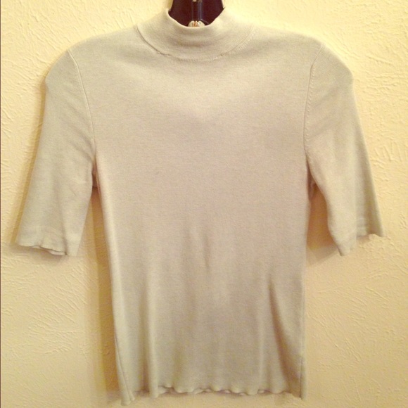 Tory Burch Short Sleeve turtleneck
