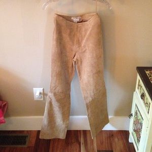 Leather pants. A.M.I.