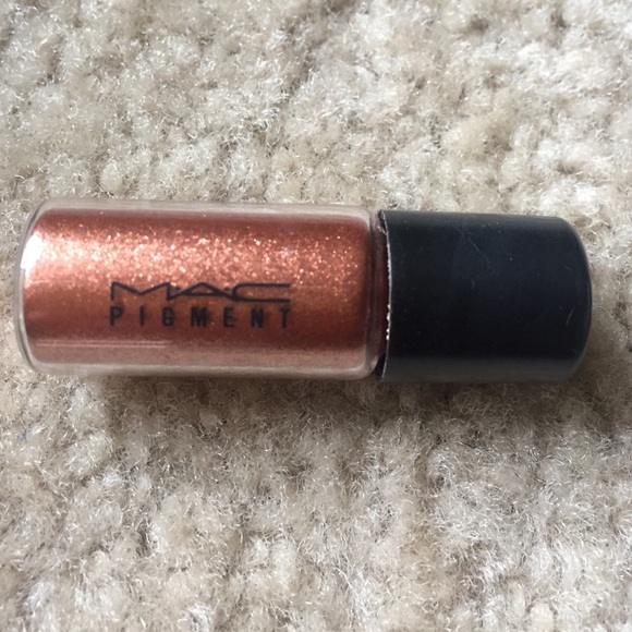 MAC pigment copper sparkle glitter