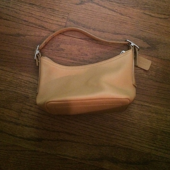Tan Leather Coach Bag