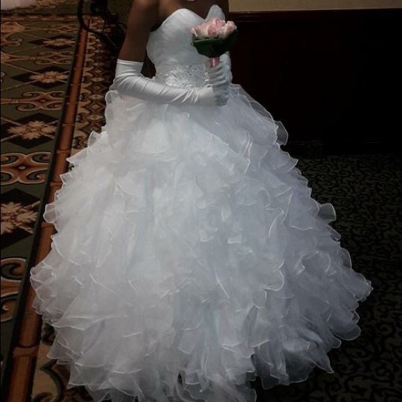 White Debutante/Prom Dress
