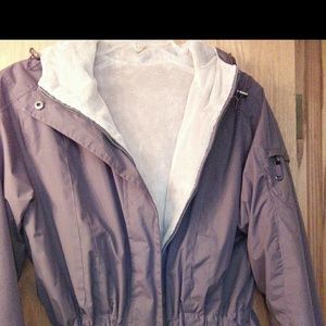 Reversible Drawstring Waisted, Hooded Parka