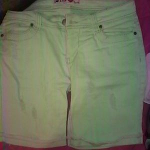 Lime green shorts