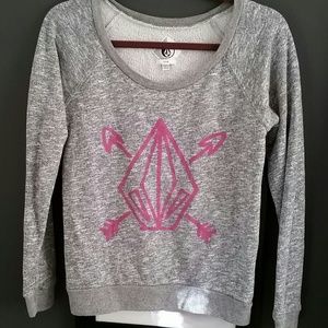 Volcom sweatshirt/Y&R tee bundle