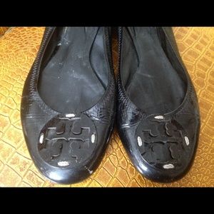 Tory burch Black Flats