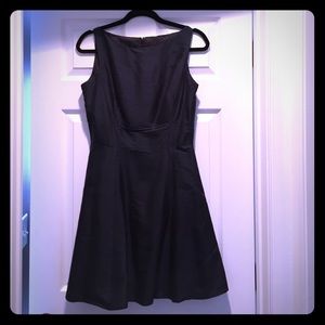 Cute navy taffeta dress