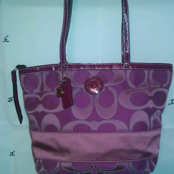 Beautiful plum colored coach