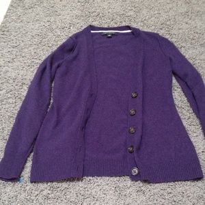 navy blue banana republic cardigan
