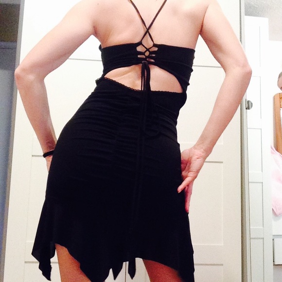 💋💋HOT Mini Dress-Bling Front Zipper 💋💋 - Picture 4 of 4