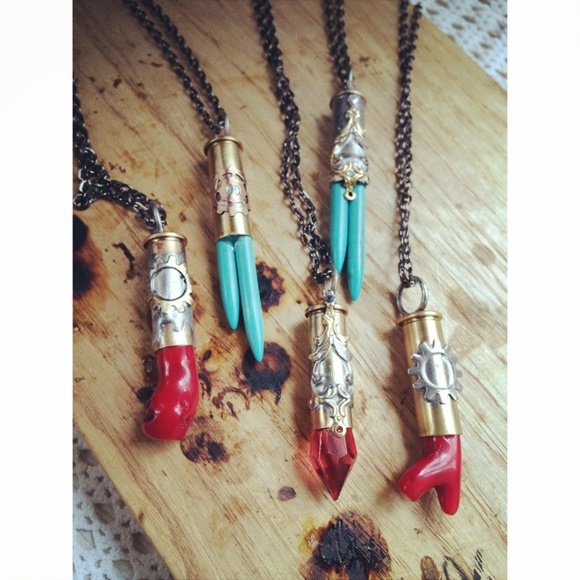 Bullet necklace your choice