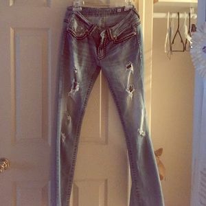 Miss Me Boot cut with distressed look